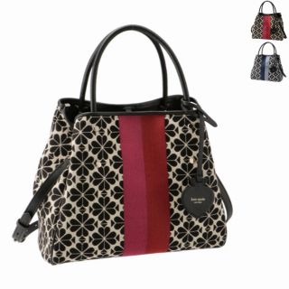 ケイトスペードニューヨーク(kate spade new york)のKATE SPADE トートバッグ エブリシング ミディアム スペードフラワー(ハンドバッグ)