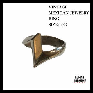 ヴィンテージ VINTAGE メキシカンジュエリー リング シルバーアクセサリー(リング(指輪))