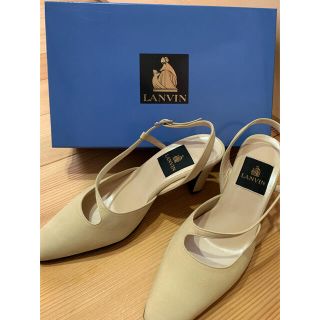 ランバン(LANVIN)のランバン　23.5    ストラップパンプス(ハイヒール/パンプス)