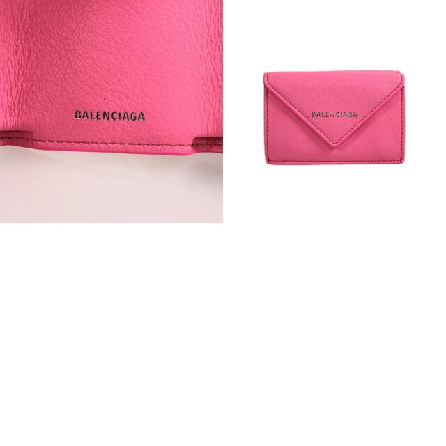 BALENCIAGA(バレンシアガ)ペーパー ビル フォール 折り財布KK472 www