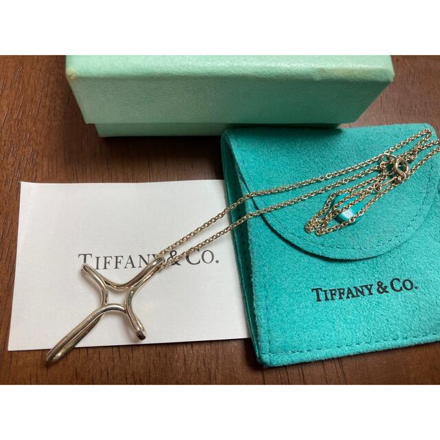 ☆Tiffany☆ティファニー☆クロスネックレス☆シルバー☆