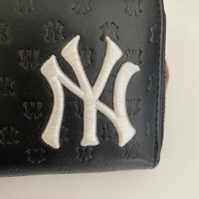 くろくまさん様専用です！　NY ニューヨークヤンキース　長財布　中古 メンズのファッション小物(長財布)の商品写真