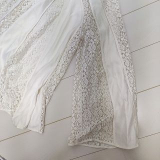 Stella McCartney - ステラマッカートニー レースデザイン ブラウスの