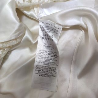 Stella McCartney - ステラマッカートニー レースデザイン ブラウスの