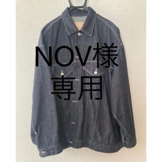 ワンエルディーケーセレクト(1LDK SELECT)のグラスペーパー　Colorfast Denim Trucker Jacket(Gジャン/デニムジャケット)