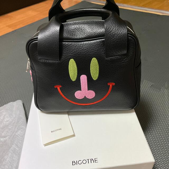 定番の中古商品 BIGOTRE今期バッグ 新品 ブラックミニトート トート