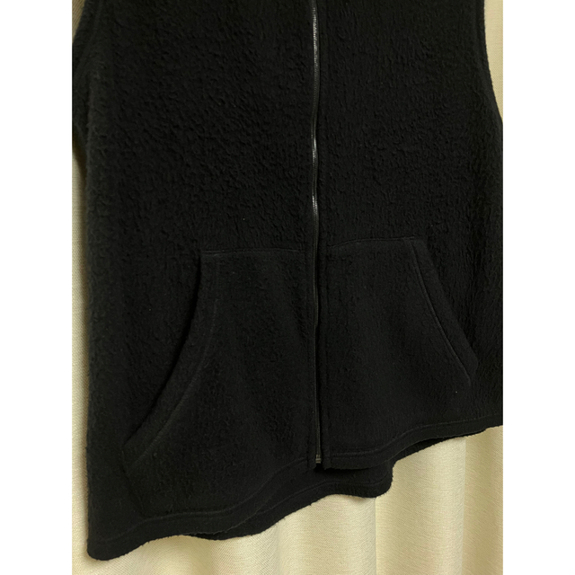 COMOLI - COMOLI(コモリ) 20A/W シルクフリースベスト NAVY COMOLI - COMOLI(コモリ) 20A/W シルクフリースベスト NAVY