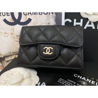 シャネル(CHANEL)の新品未使用 CHANEL マトラッセ キャビアスキン 三つ折り財布(財布)