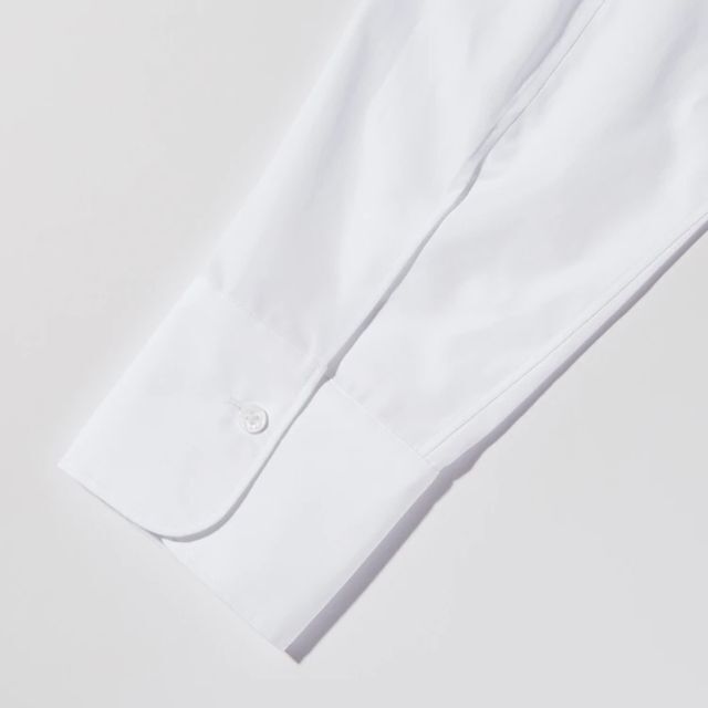 UNIQLO(ユニクロ)の限定sale★+J スーピマコットン シャツ 白L レディースのトップス(シャツ/ブラウス(長袖/七分))の商品写真