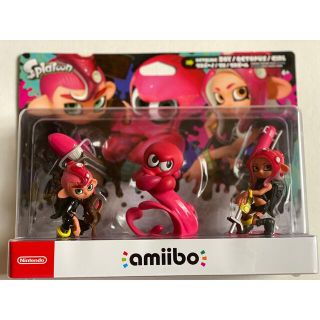 amiibo トリプルセット　スプラトゥーン　タコ　タコガール　タコボーイ(ゲームキャラクター)