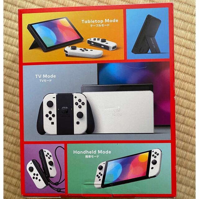 Nintendo Switch(ニンテンドースイッチ)のNintendo Switch 有機ELモデル Joy-Con(L)/(R) ホ エンタメ/ホビーのゲームソフト/ゲーム機本体(家庭用ゲーム機本体)の商品写真
