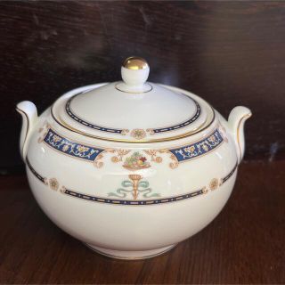 ウェッジウッド(WEDGWOOD)の　 Sale ウェッジウッド  ハイグローブ　黒壺印　シュガーポット　廃盤　良品(グラス/カップ)