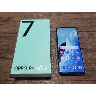 oppo  reno 7a スターリーブラック CPH2353