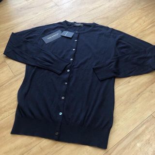 ジョンスメドレー(JOHN SMEDLEY)のJOHN SMEDLEY カーディガン 未使用タグ付き(カーディガン)