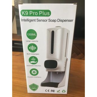 K9 Pro Plus ソープディスペンサー  自動検温消毒器(新品未使用品)(アルコールグッズ)