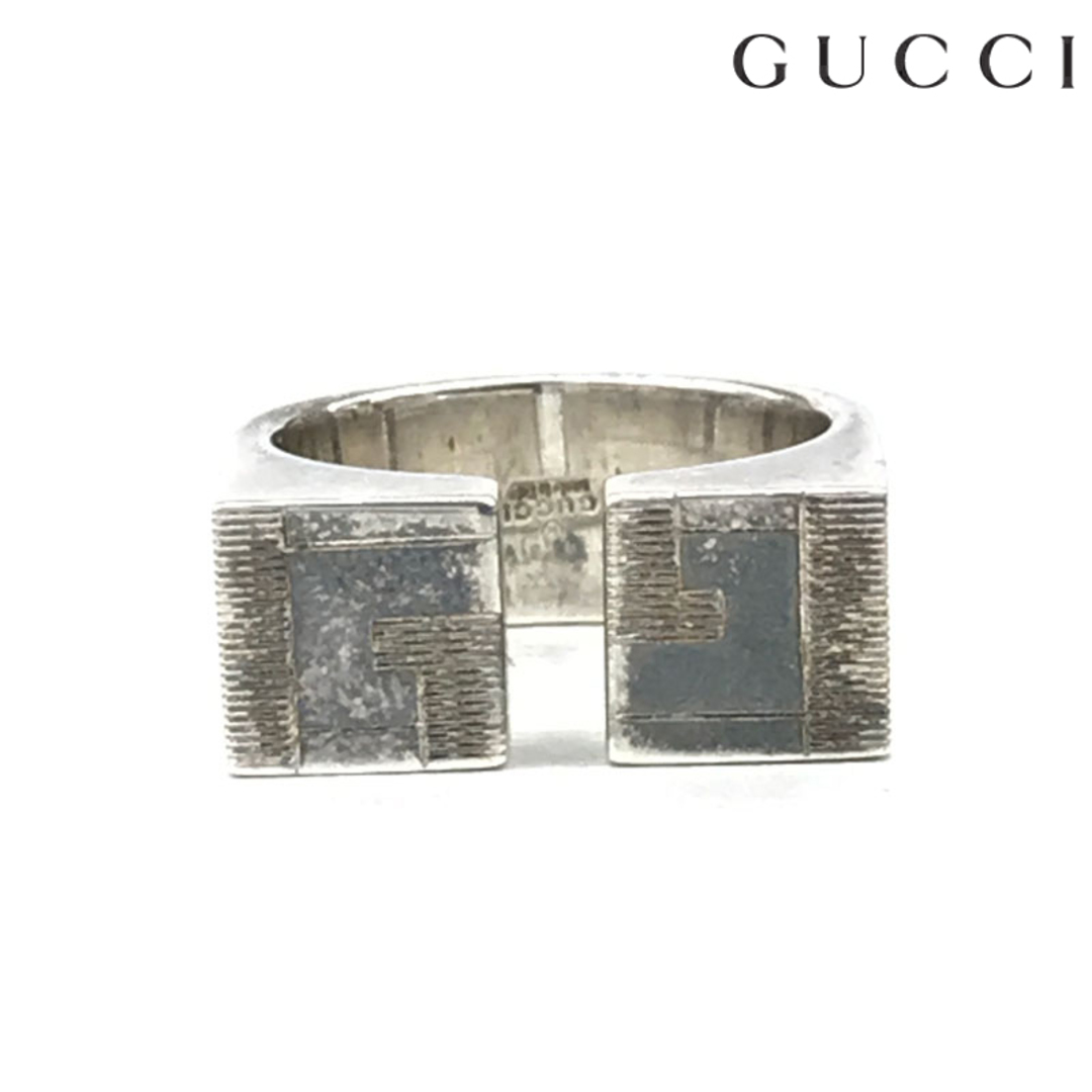 グッチ GUCCI ロゴ SV925 13号 リング・指輪-