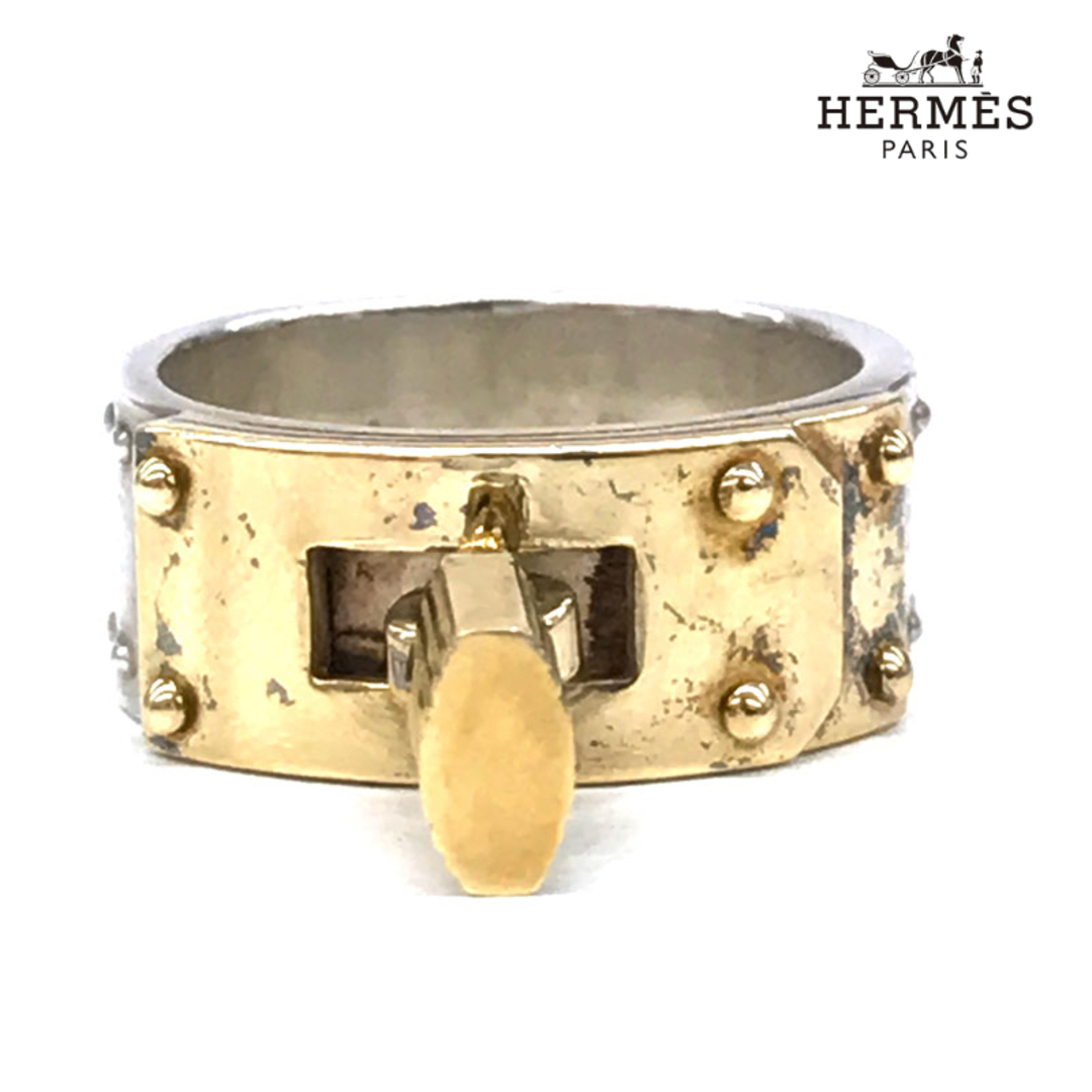 Hermes - エルメス HERMES ケリー ５２ カデナ コンビ リング・指輪