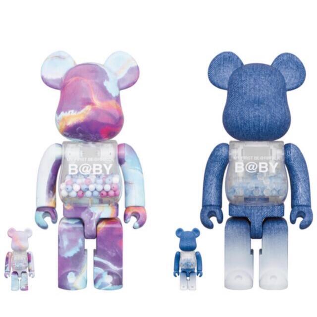 MEDICOM TOY - MY FIRST B@BY BE@RBRICK MARBLE&INNERSECT