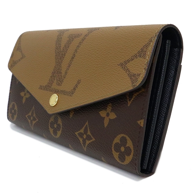 LOUIS VUITTON(ルイヴィトン)のルイ ヴィトン ポルトフォイユ サラ 長財布 モノグラム モノグラムリバース ブラウン 茶 M80726 箱付 LOUIS VUITTON（新品・未使用品） レディースのファッション小物(財布)の商品写真