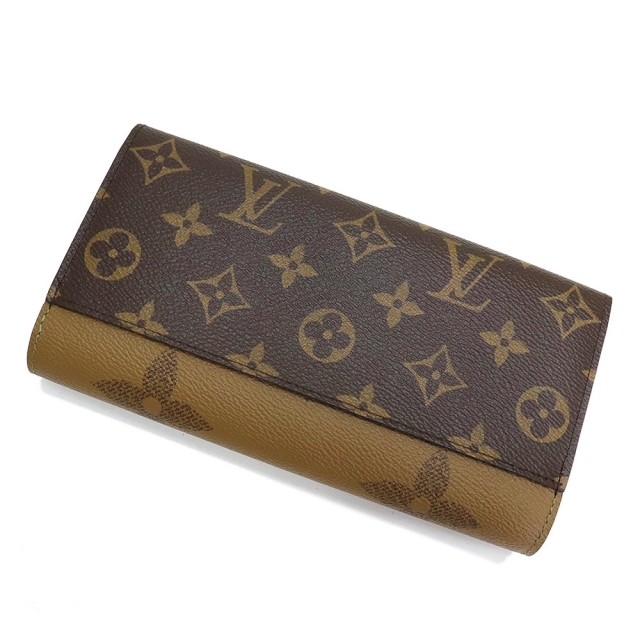 ルイ ヴィトン ポルトフォイユ サラ 長財布 モノグラム モノグラムリバース ブラウン 茶 M80726 箱付 LOUIS VUITTON（新品・未使用品）