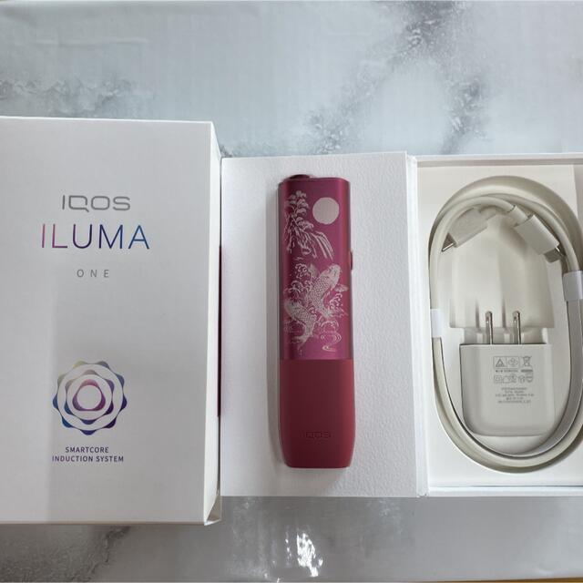 超人気高品質 iQOS ILUMA ONE イルマワン レーザー加工 龍 鳳凰 鯉 滝
