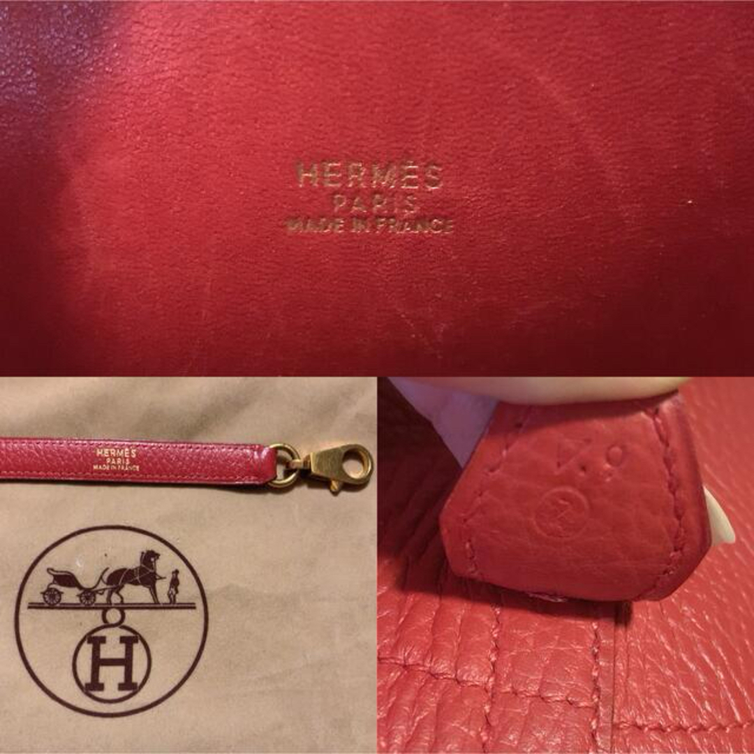 HERMES - 【値下げ】エルメス ボリード37 赤の通販 by ASU HERMES - 【値下げ】エルメス ボリード37 赤の通販 by ASU