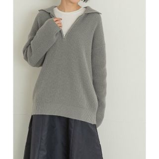 yonfa deep v pullover (ivory)新品未使用