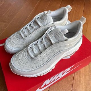 ナイキ(NIKE)のnike ナイキ air max エアマックス 97 オフホワイト25㎝(スニーカー)