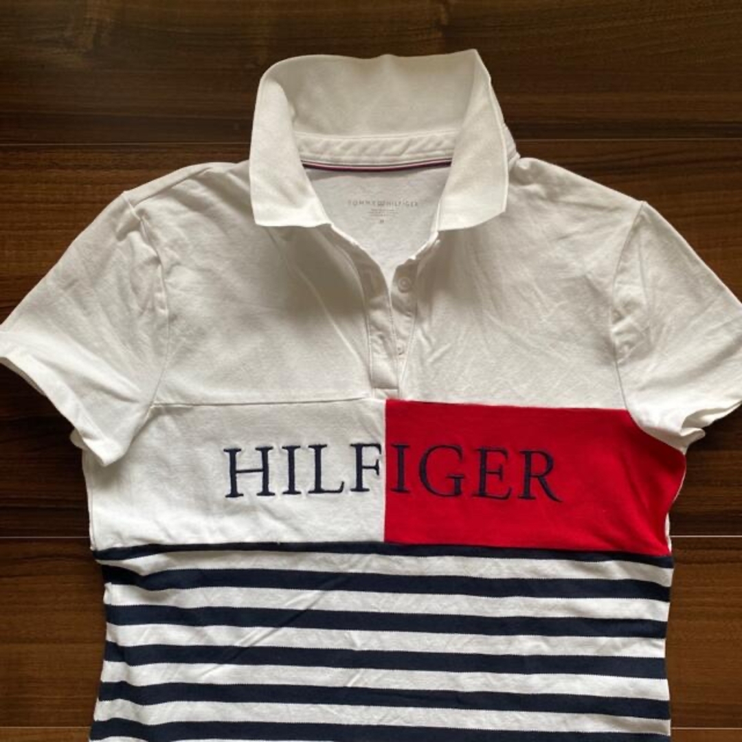 TOMMY HILFIGER(トミーヒルフィガー)のTOMMY HILFIGER レディースポロシャツ スポーツ/アウトドアのゴルフ(ウエア)の商品写真