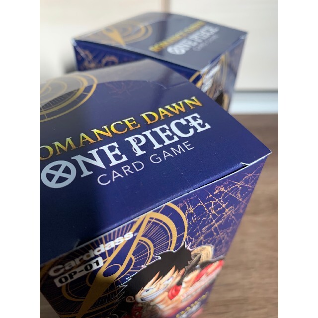 ワンピースカードゲーム ROMANCE DAWN 新品未開封 2box ワンピースカードゲーム ROMANCE DAWN 新品未開封 2box