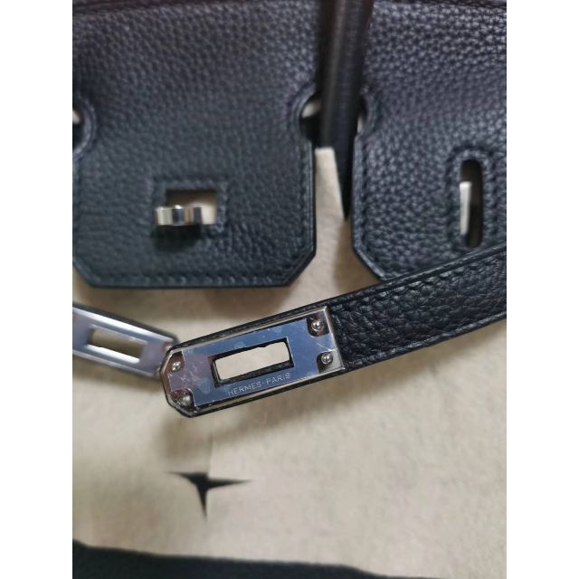 通販正規店】 Hermes HERMES エルメス バーキン 25 ブラック シルバー金具の通販 by ミチ's shop｜エルメスならラクマ 