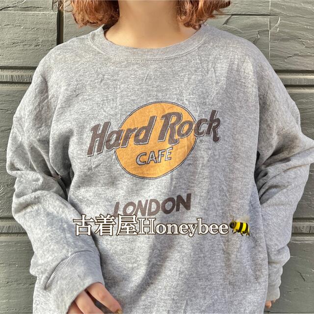 Hard Rock CAFE(ハードロックカフェ)の<希少>80sハードロックカフェ ロンドン スウェット ヴィンテージ メンズのトップス(スウェット)の商品写真