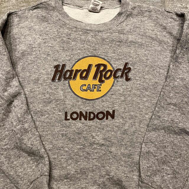 Hard Rock CAFE(ハードロックカフェ)の<希少>80sハードロックカフェ ロンドン スウェット ヴィンテージ メンズのトップス(スウェット)の商品写真