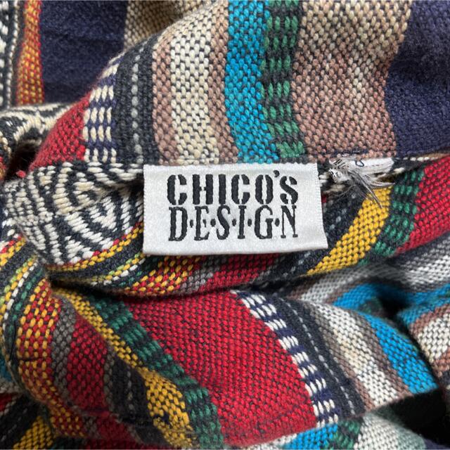 定価20,000円　CHICO'S DESIGN　総柄ジャケット　中華　和柄