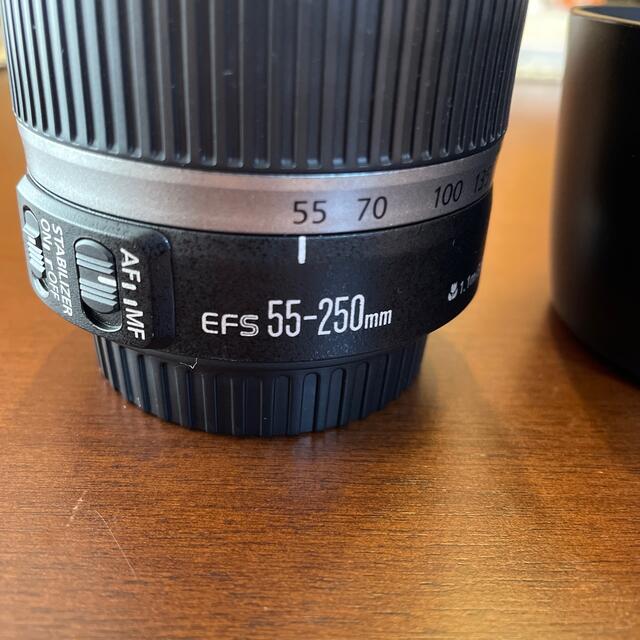 Canon ズームレンズ　EF-S 55-250mm 1:4-5.6 IS 3