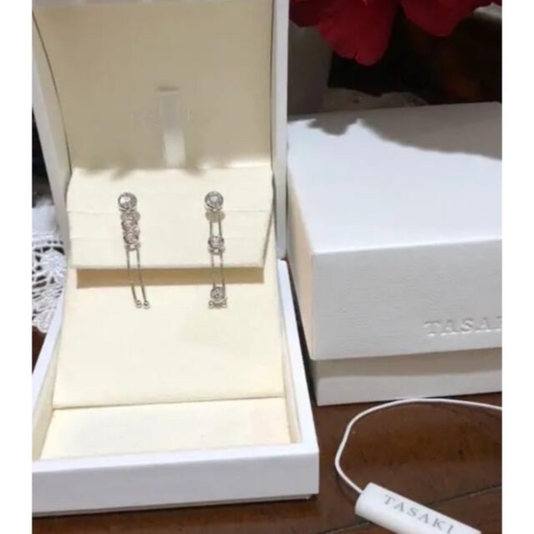 TASAKI ピアス　ダイヤ0.72ct 65万　TASAKI トリロジーピアスアクセサリー