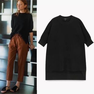 セオリー(theory)のTheory 22SS ウォッシャブル ハーフスリーブトップス 新品(ニット/セーター)