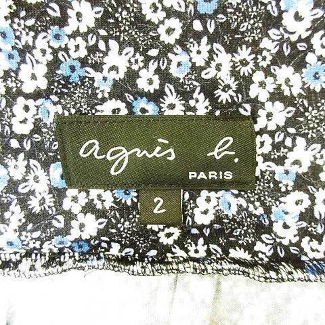agnes b.(アニエスベー)のセットアップ 上下2点セット カットソー×スカート 花柄 Tシャツ IBO26 レディースのフォーマル/ドレス(スーツ)の商品写真