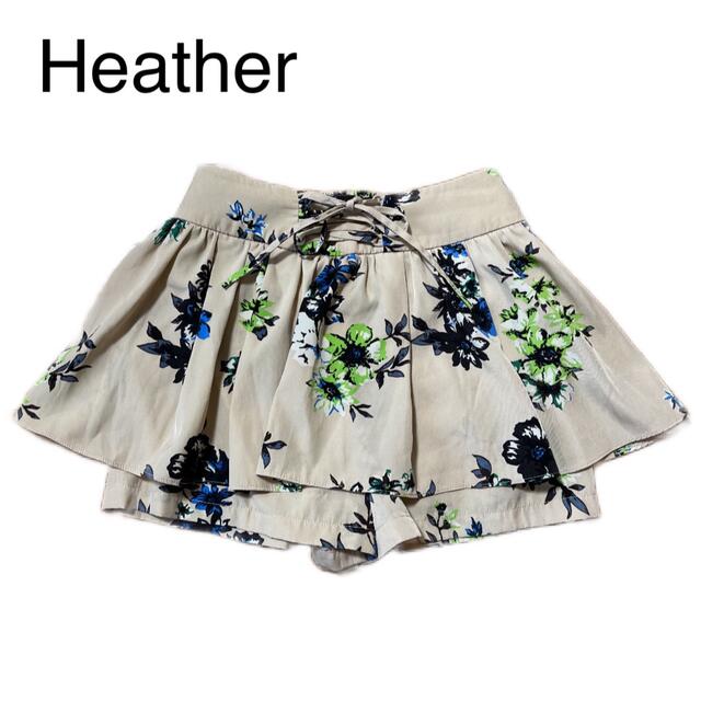 heather Heather キュロット スカートパンツの通販 by 売り切り希望|ヘザーならラクマ Heather キュロットスカート