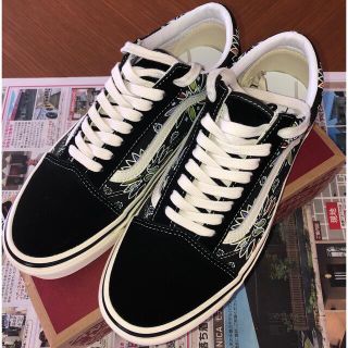 ヴァンズ(VANS)の値下げ！美品　vans オールドスクール　ペイズリー　26.5cm(スニーカー)