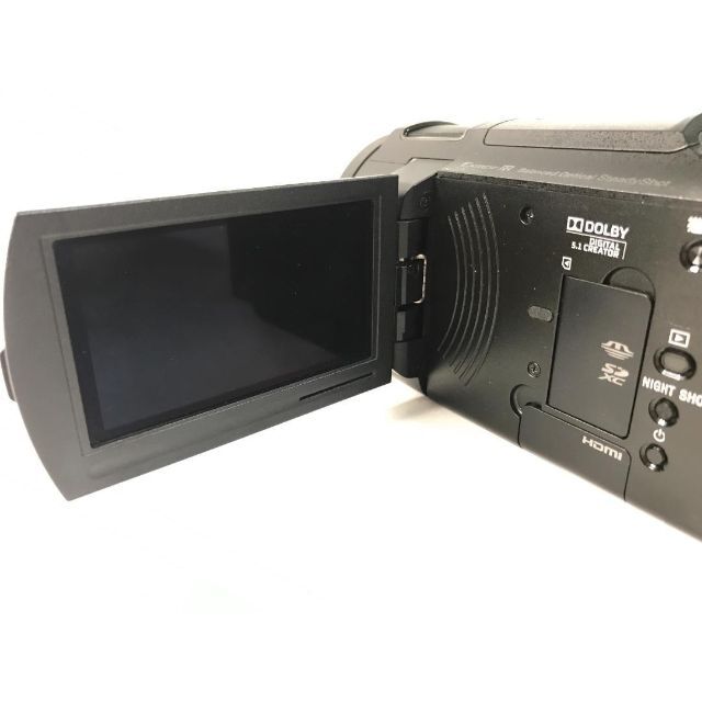 最高品質の SONY 4Kビデオカメラ Handycam FDR-AX30 ブラック 光学10倍 FDR-AX30-B 