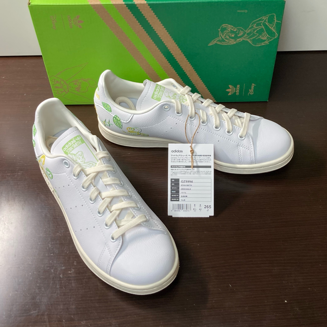 【新品 26.5cm】adidas スタンスミス ピーターパン/ティンカーベル