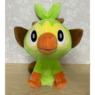 ポケモン(ポケモン)のポケモン 等身大 サルノリ ぬいぐるみ(キャラクターグッズ)