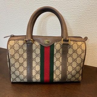 グッチ(Gucci)のオールドGUCCIミニボストンバッグ(ボストンバッグ)