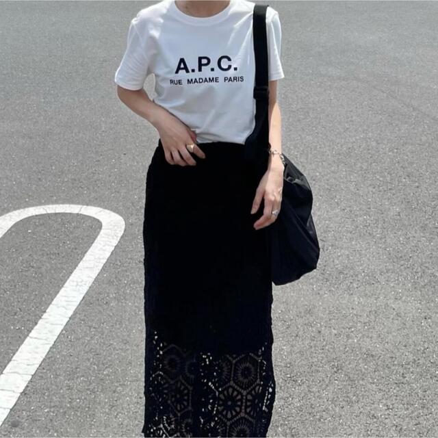 A.P.C(アーペーセー)のA.P.C. T-SHIRT RUE MADAME HOMME レディースのトップス(Tシャツ(半袖/袖なし))の商品写真