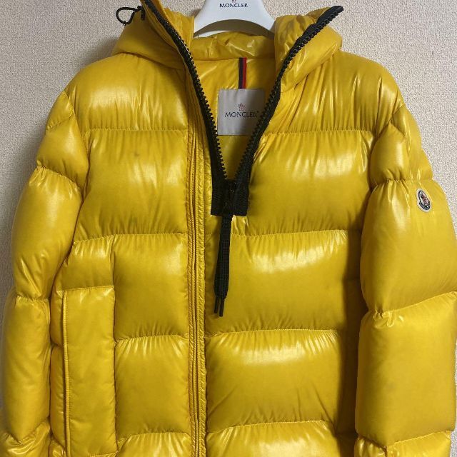 moncler モンクレール guitry ダウンジャケット 1 イエロー