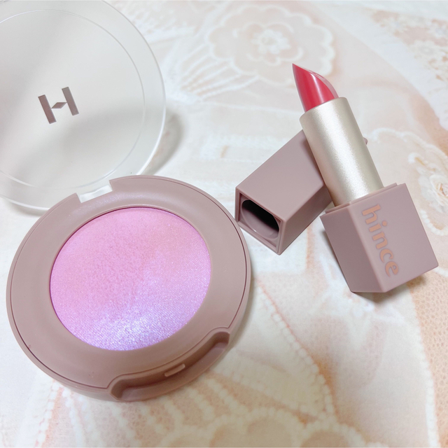 hince チークリップセット チーク shineoutリップDELICATE | フリマアプリ ラクマ