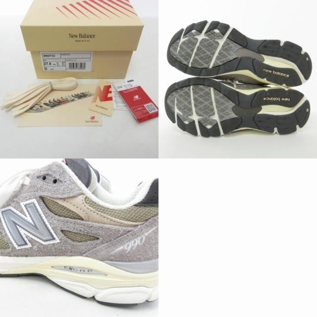 ニューバランス NEW BALANCE M990TG3 スニーカー 27㎝ 商品の