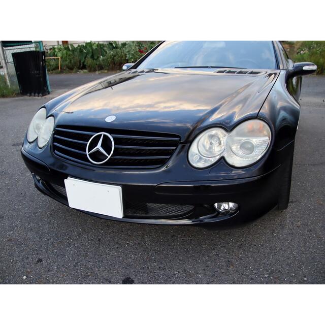 ベンツ SL500カスタム 19AW マフラー 社外ナビ 整備記録簿多数 極上☆