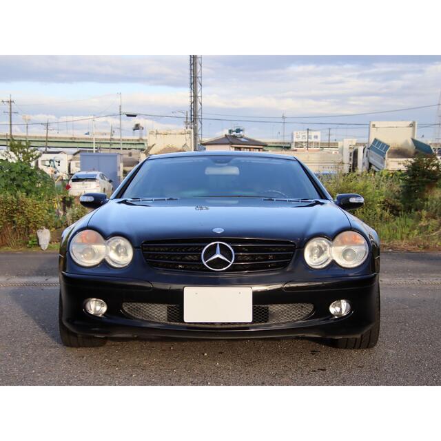 ベンツ SL500カスタム 19AW マフラー 社外ナビ 整備記録簿多数 極上☆
